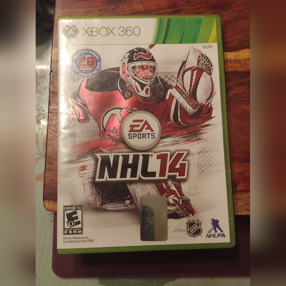 XBOX 360 NHL 14.